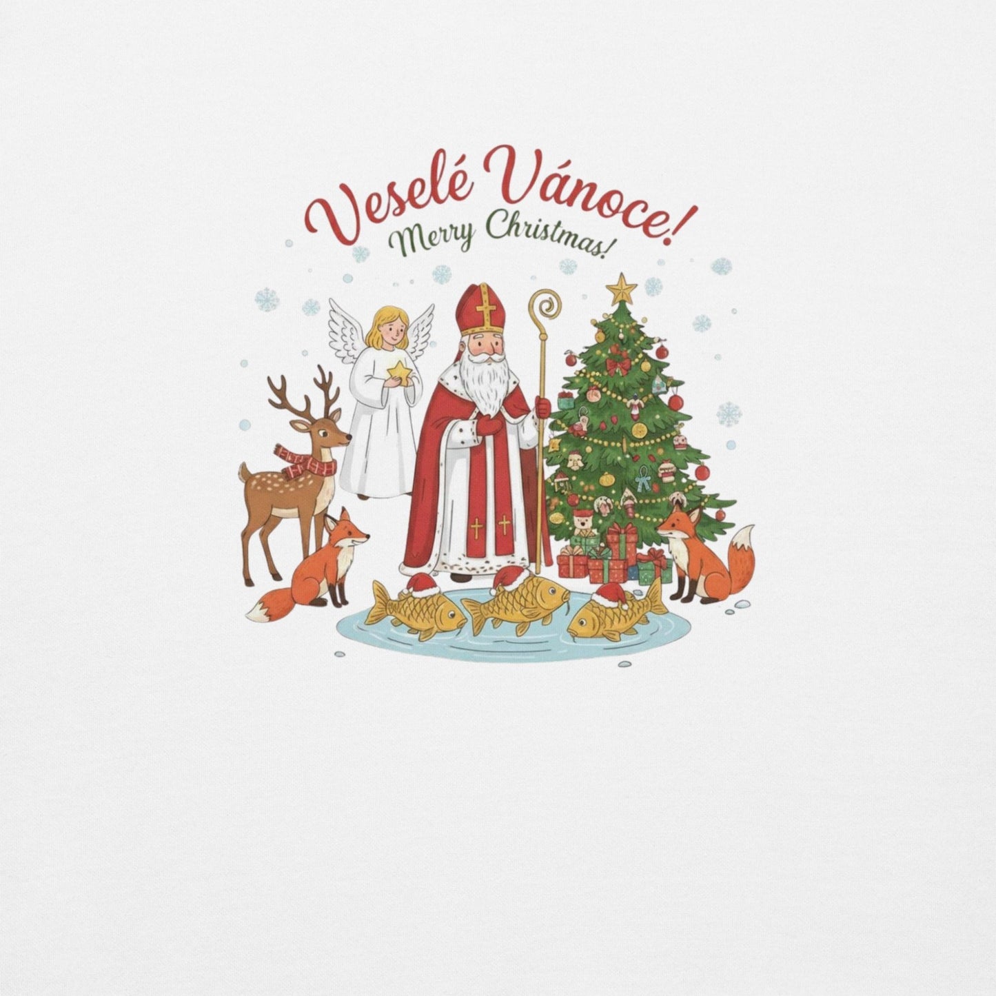 Veselé Vánoce Merry Christmas – Unisex Sweatshirt
