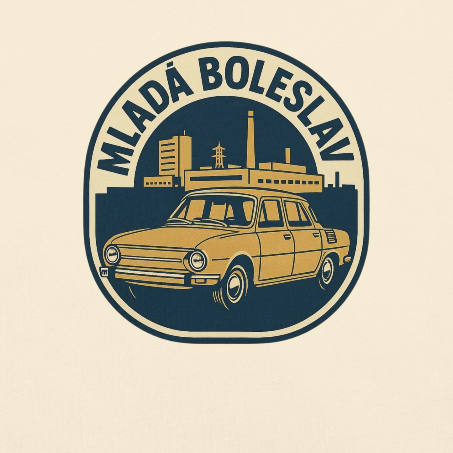 Mladá Boleslav Classic Car – Unisex T-Shirt