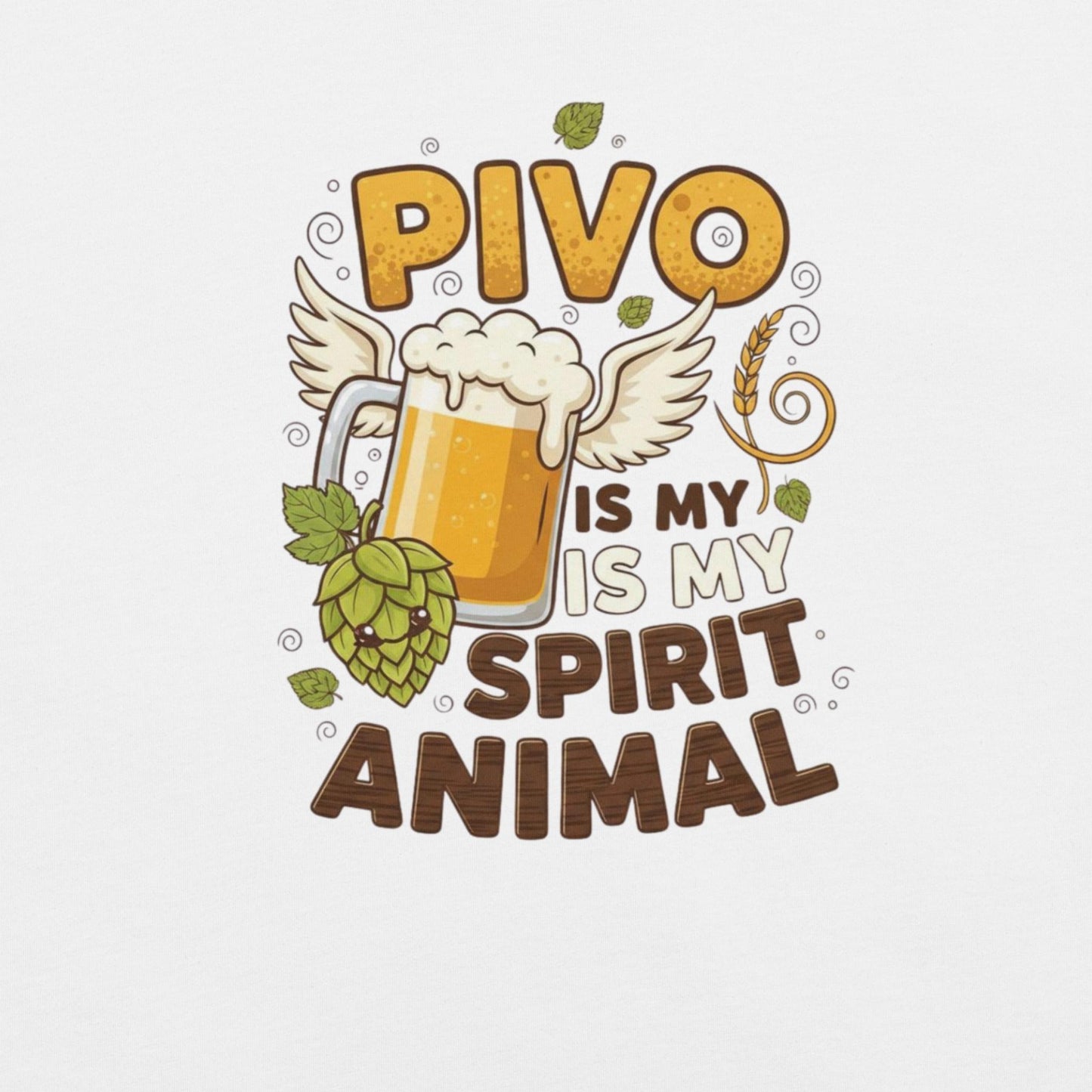 Pivo Is My Spirit Animal – Unisex T-Shirt