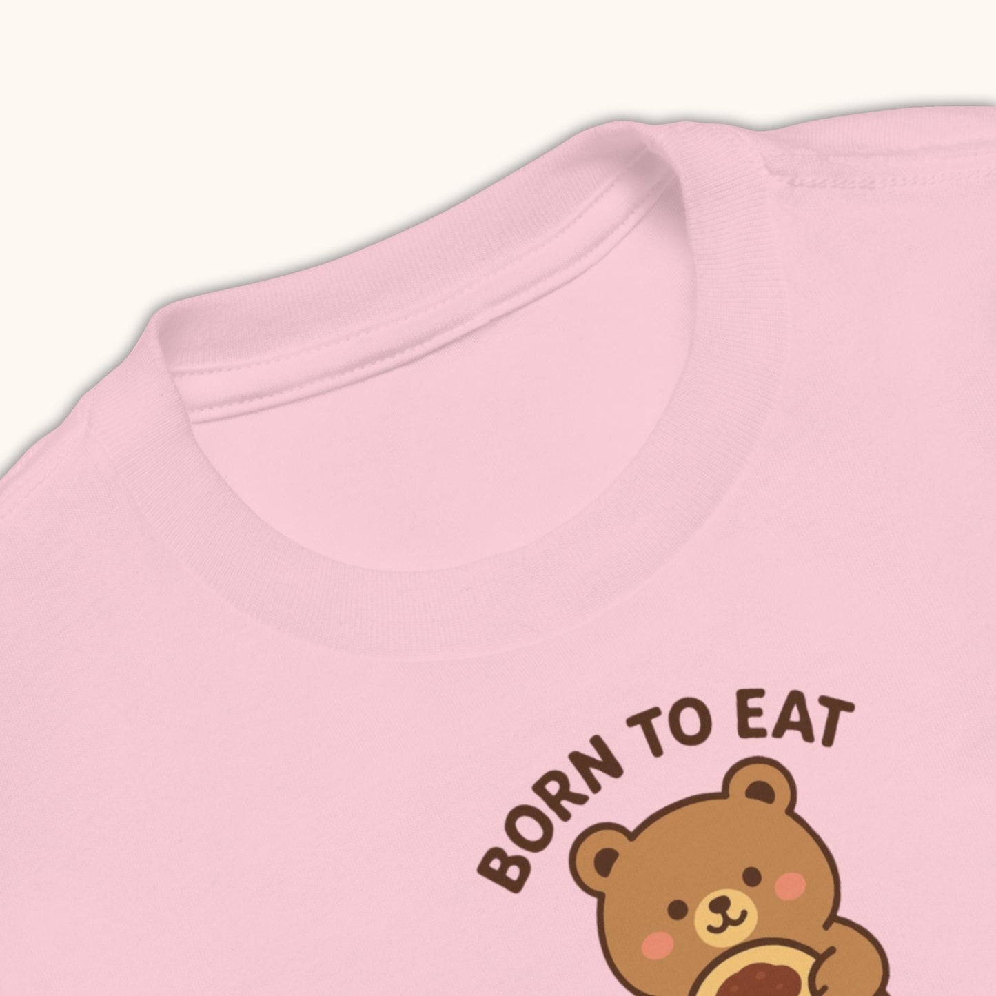 Born to Eat Koláče – Toddler Short Sleeve T-Shirt