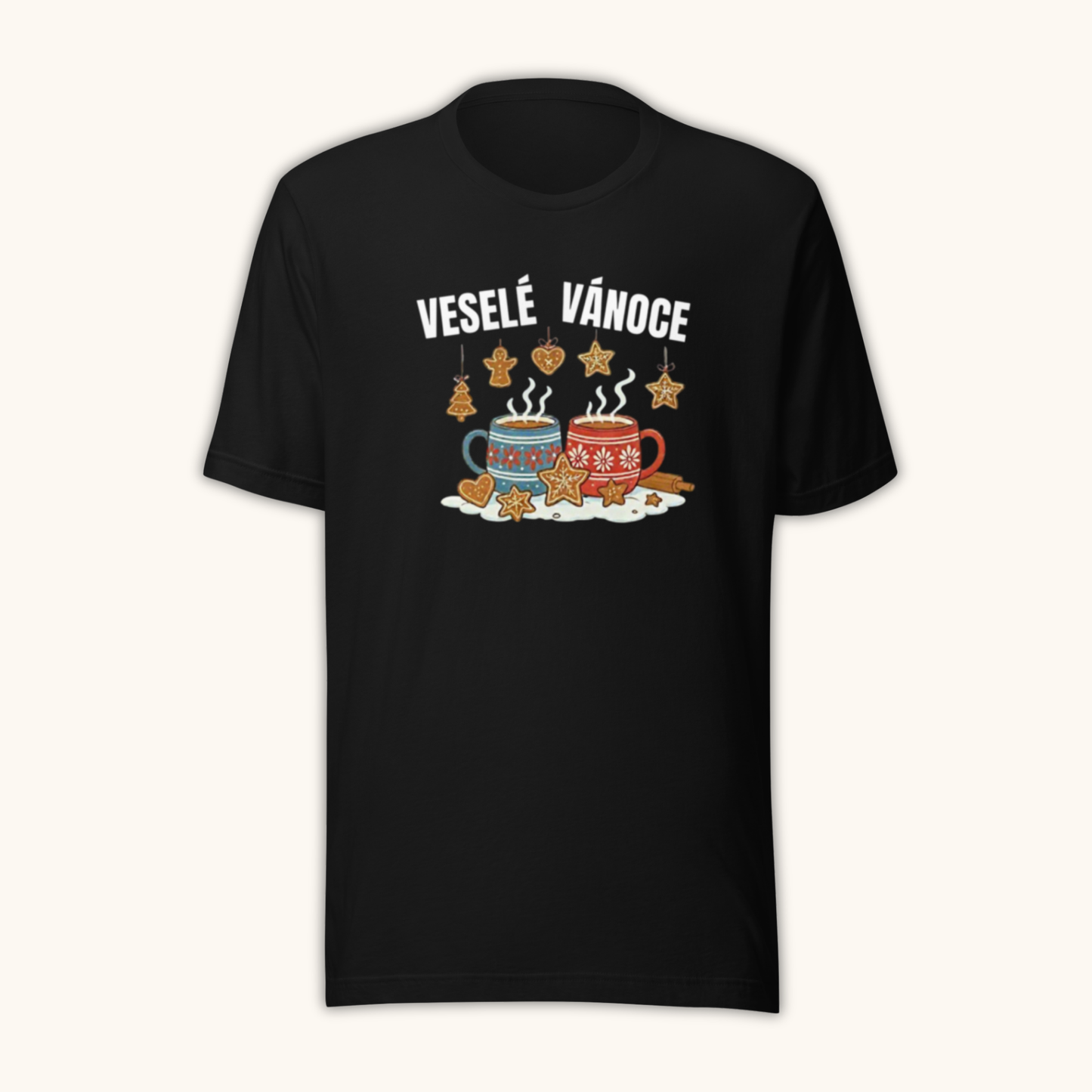 Veselé Vánoce Festive Mugs – Unisex T-Shirt