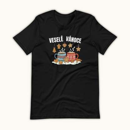 Veselé Vánoce Festive Mugs – Unisex T-Shirt