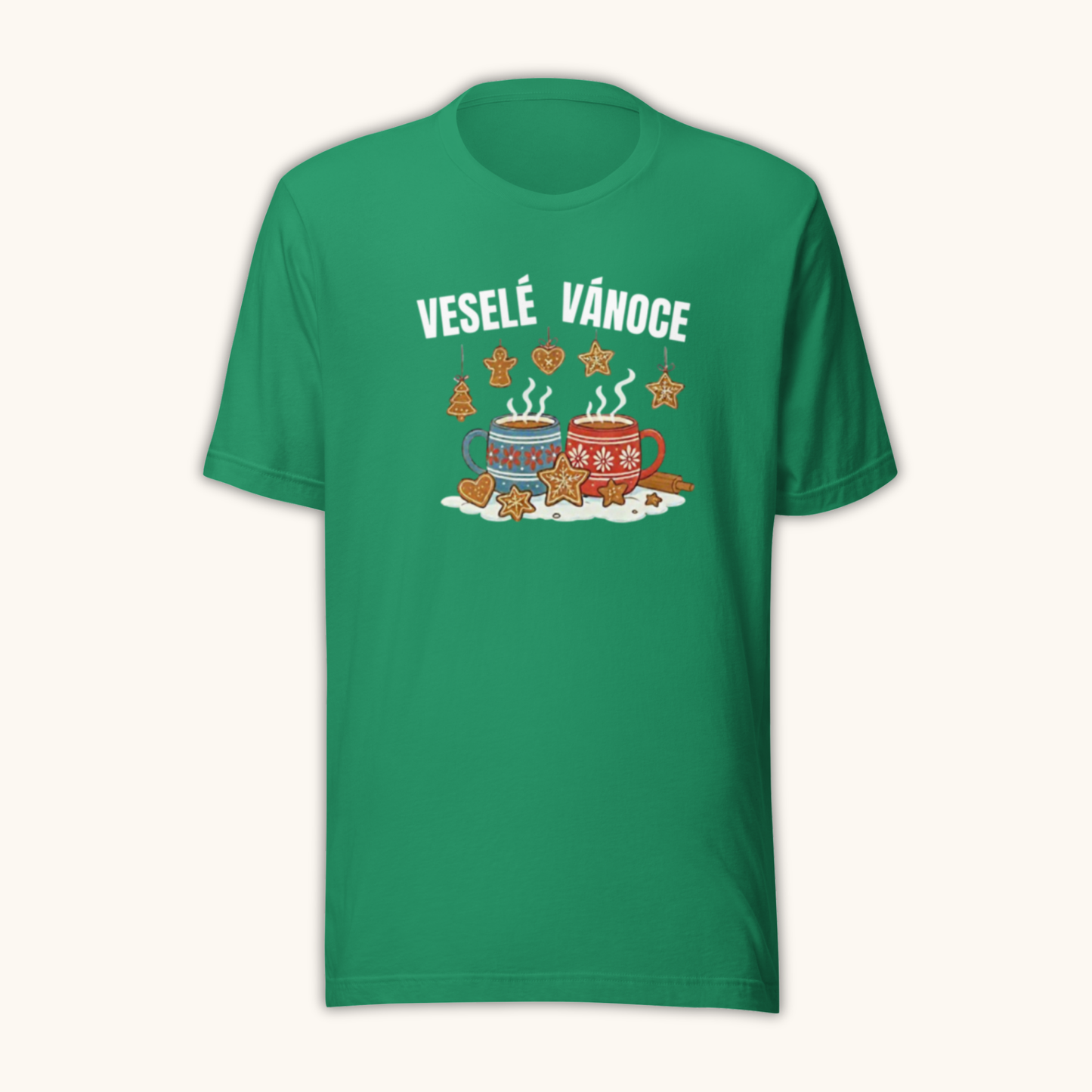 Veselé Vánoce Festive Mugs – Unisex T-Shirt