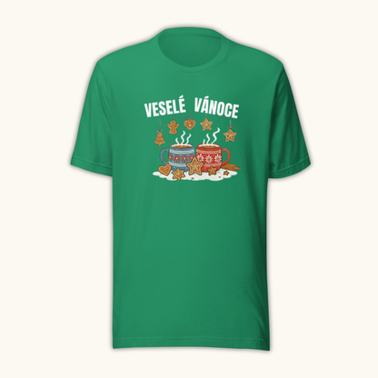 Veselé Vánoce Festive Mugs – Unisex T-Shirt