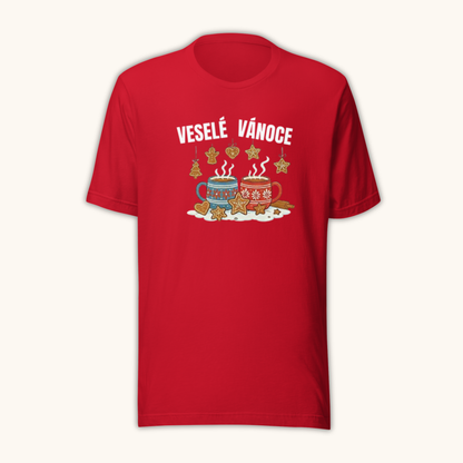 Veselé Vánoce Festive Mugs – Unisex T-Shirt