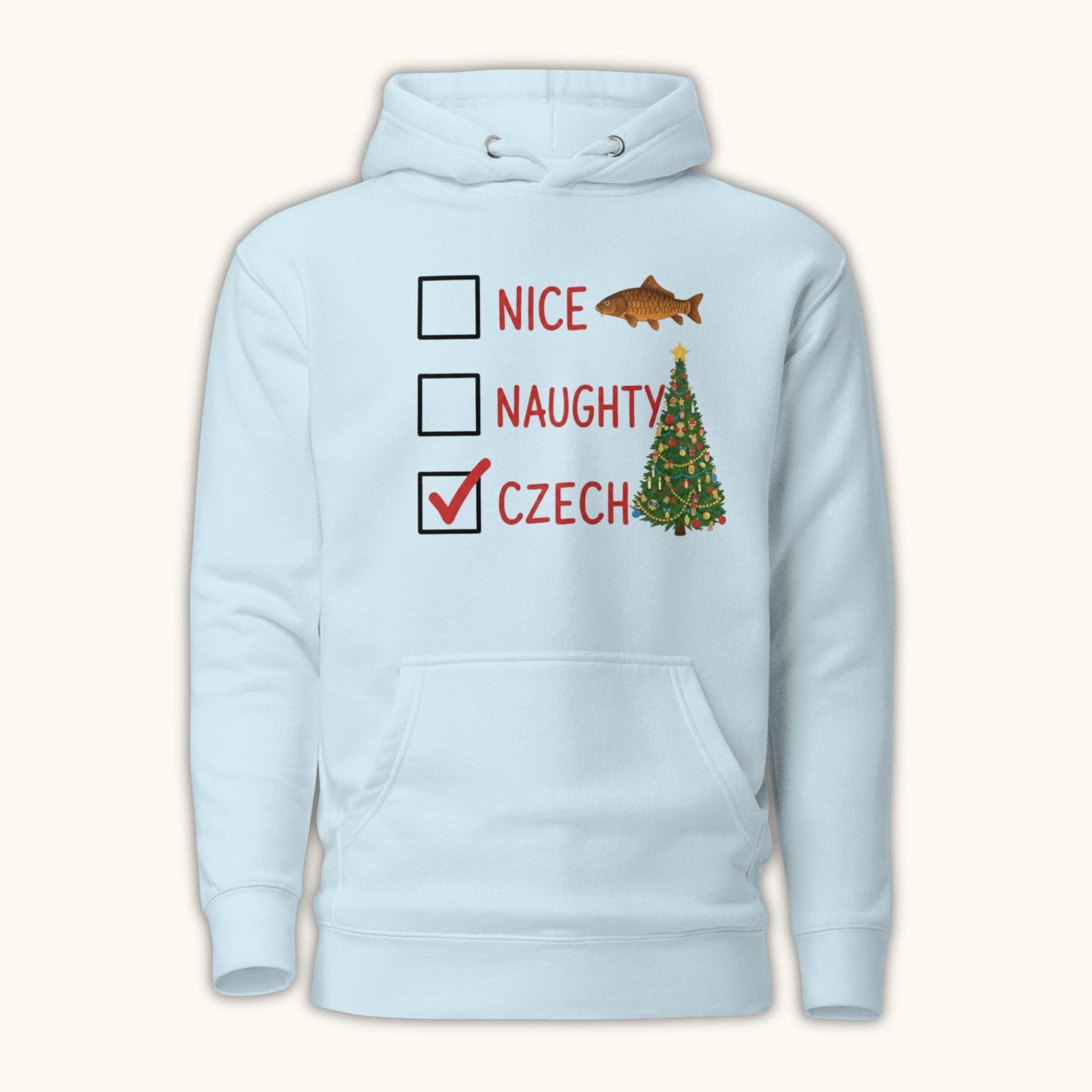Nice Naughty Czech Hoodie – Unisex