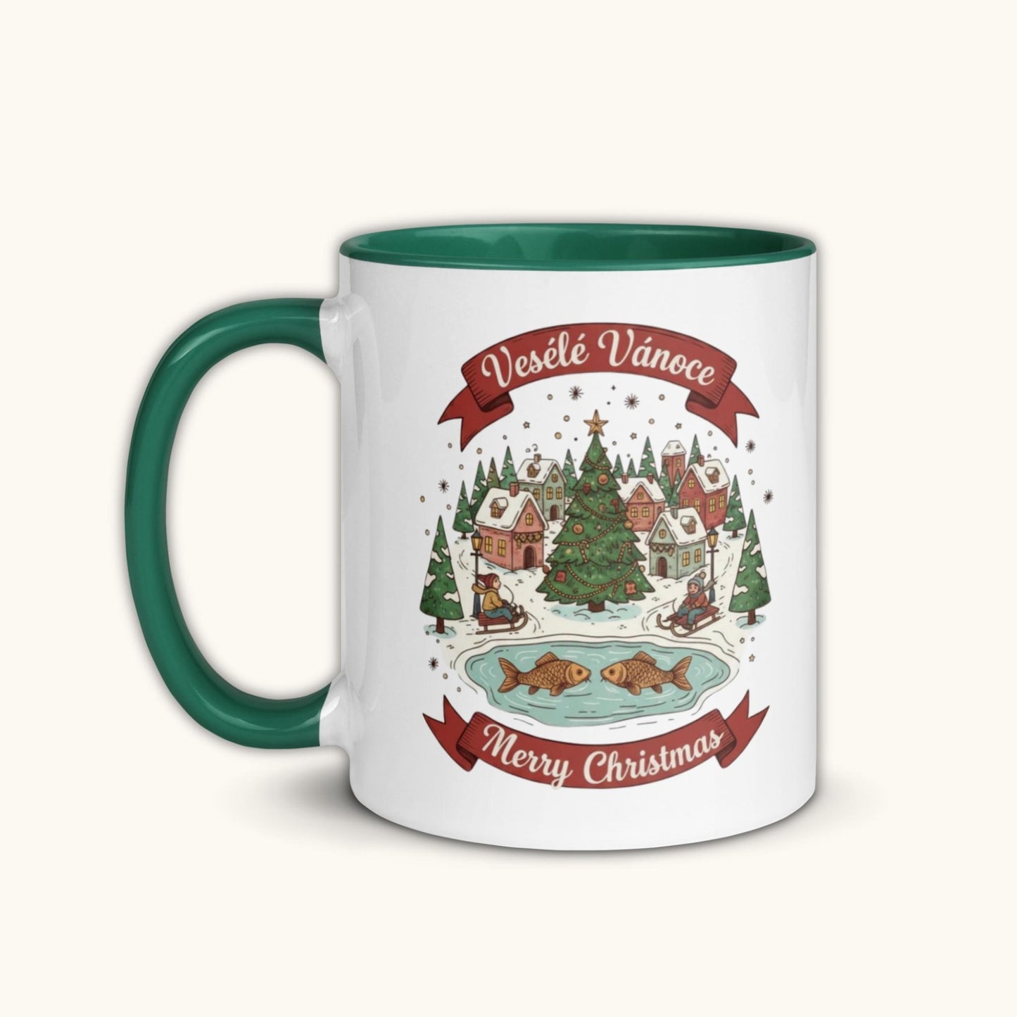Veselé Vánoce Merry Christmas – Festive Holiday Mug