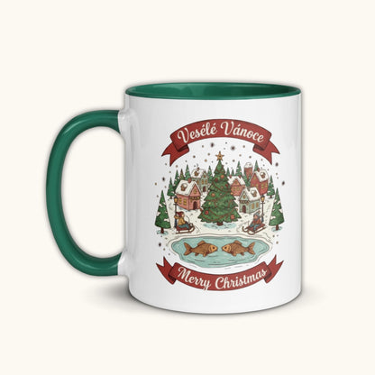 Veselé Vánoce Merry Christmas – Festive Holiday Mug