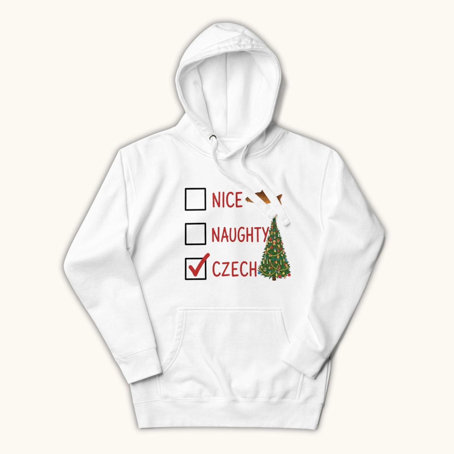 Nice Naughty Czech Hoodie – Unisex
