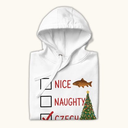 Nice Naughty Czech Hoodie – Unisex