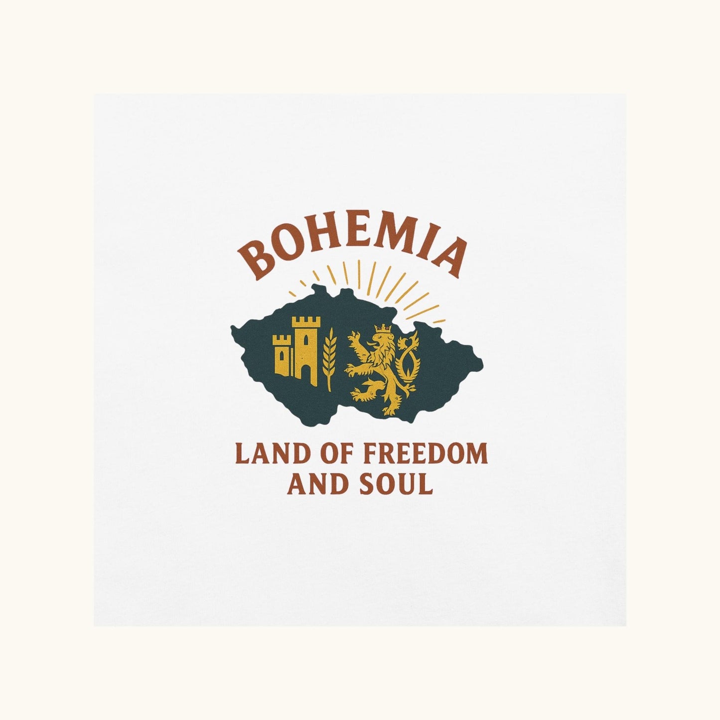 Bohemia Land of Freedom and Soul – Unisex T-Shirt