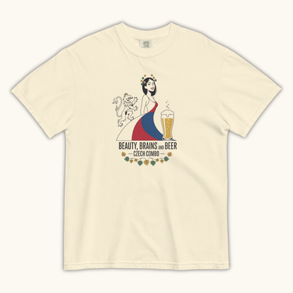 Beauty Brains and Beer – Women’s T-Shirt