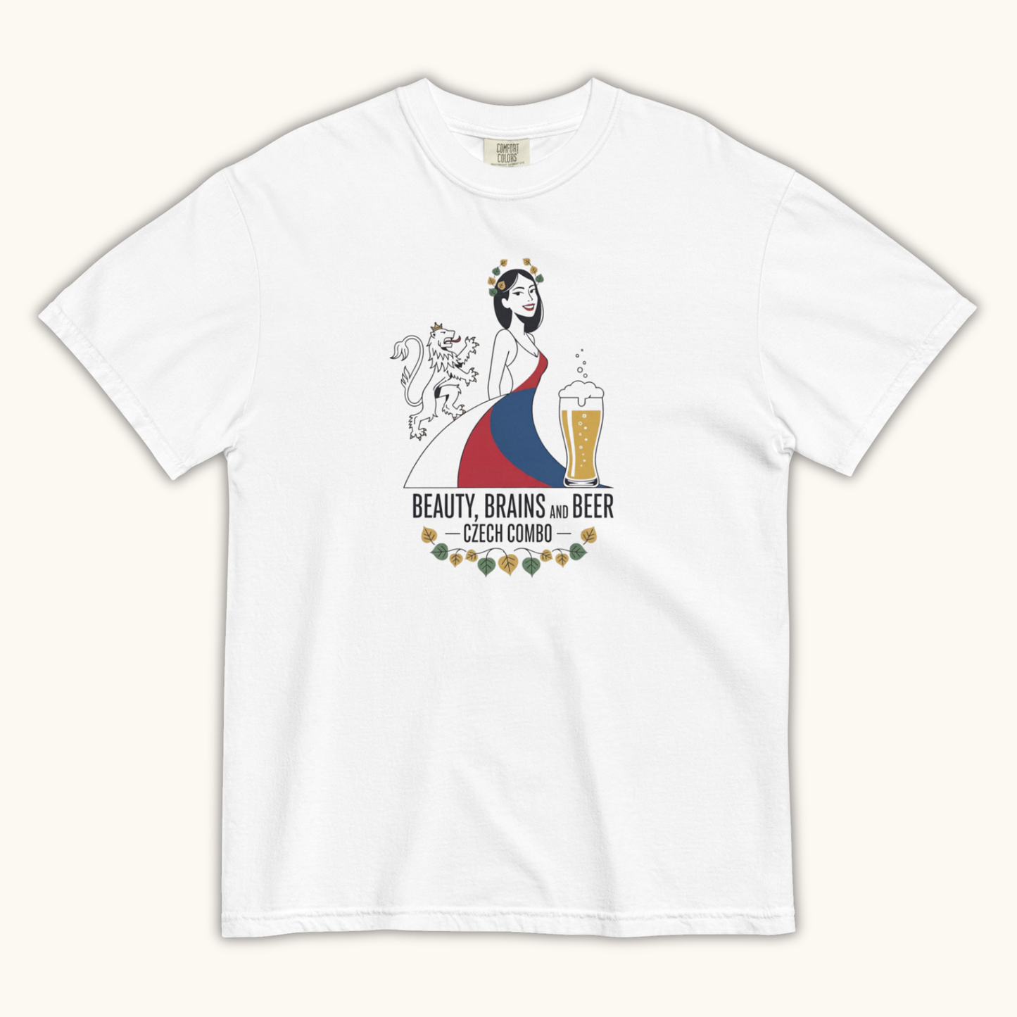 Beauty Brains and Beer – Women’s T-Shirt