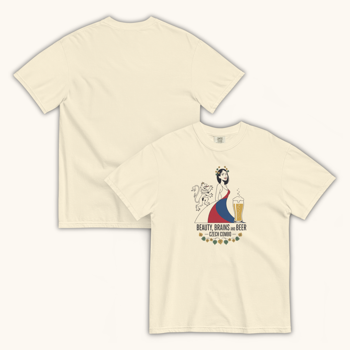 Beauty Brains and Beer – Women’s T-Shirt