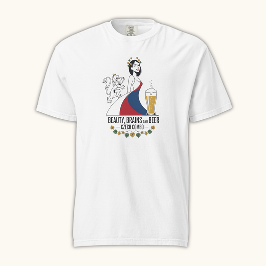 Beauty Brains and Beer – Women’s T-Shirt