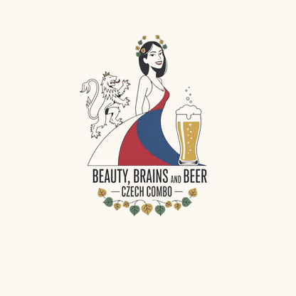 Beauty Brains and Beer – Women’s T-Shirt