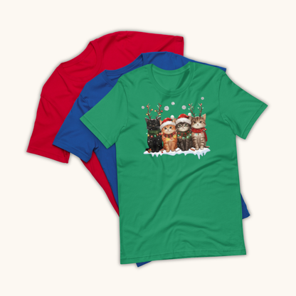 Christmas Cats Celebration – Women’s T-Shirt