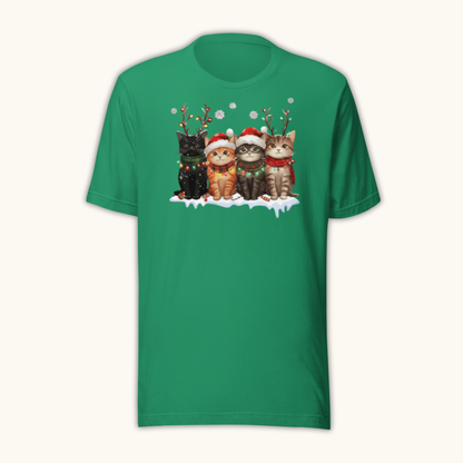 Christmas Cats Celebration – Women’s T-Shirt