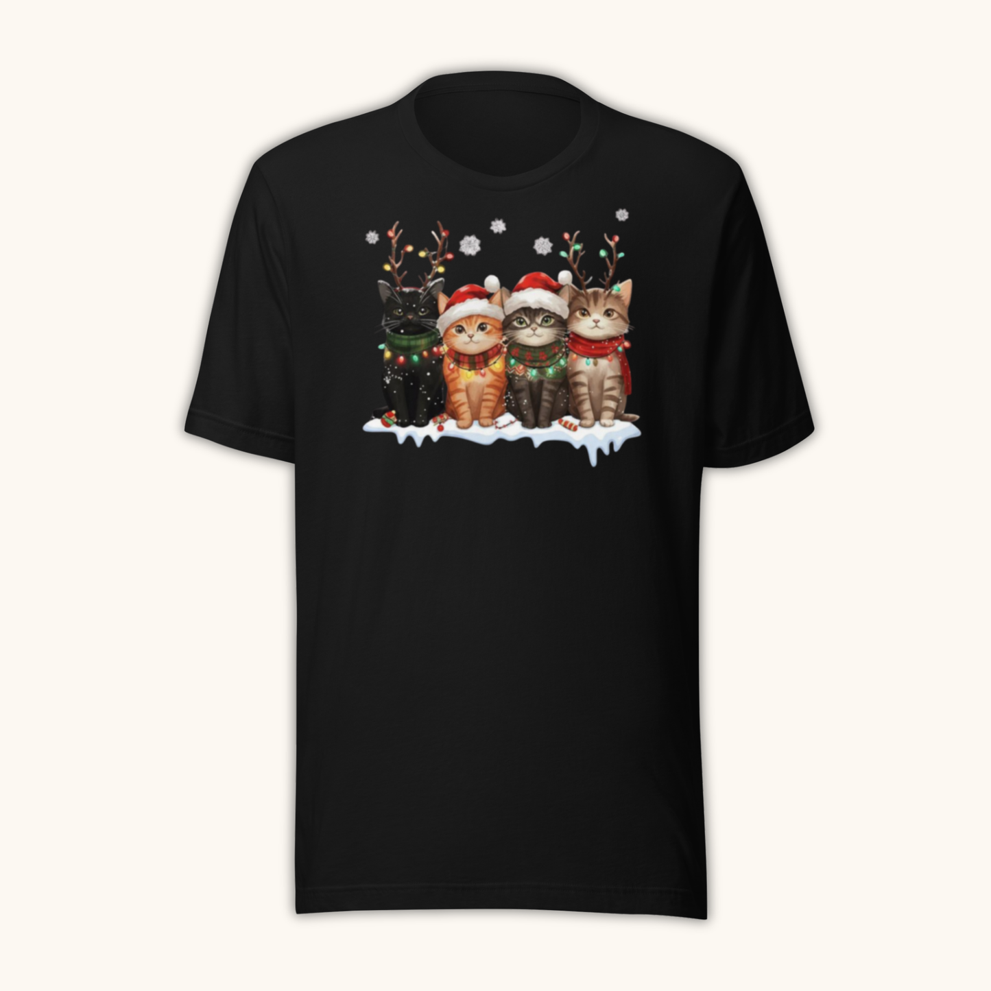 Christmas Cats Celebration – Women’s T-Shirt