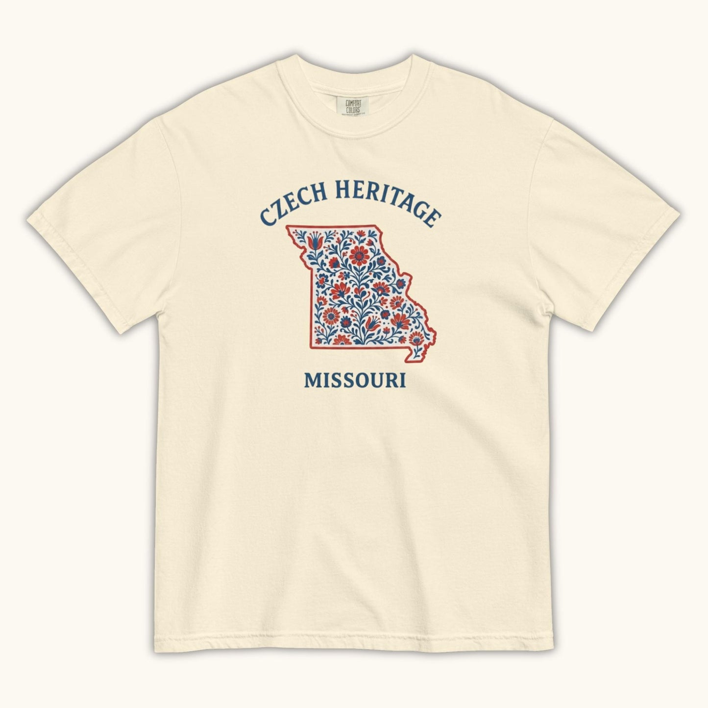 Czech Heritage Missouri T-Shirt – Czech American Folk Art Shirt