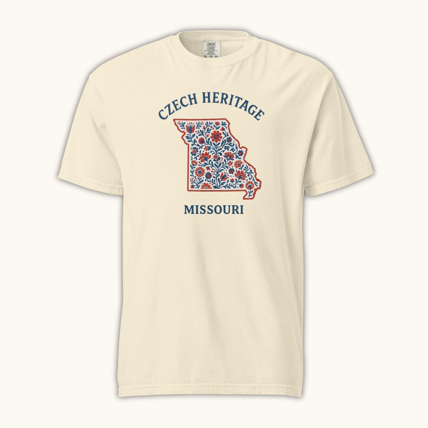 Czech Heritage Missouri T-Shirt – Czech American Folk Art Shirt