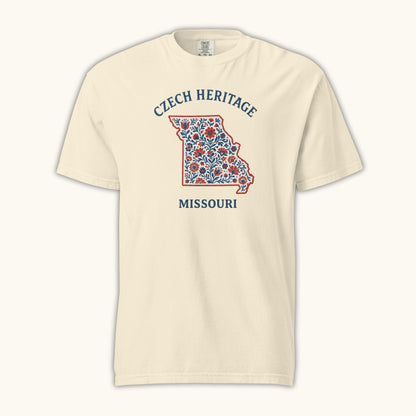 Czech Heritage Missouri T-Shirt – Czech American Folk Art Shirt