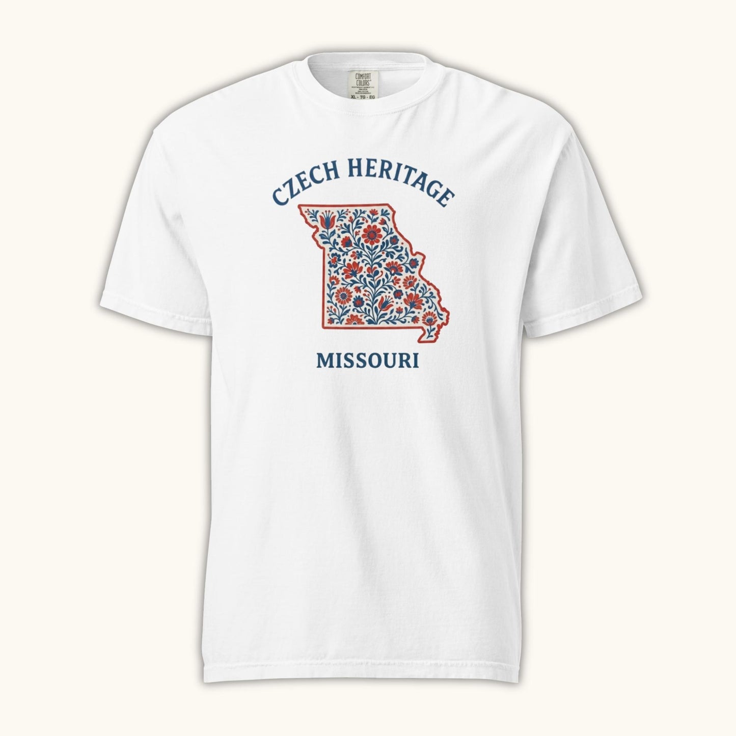Czech Heritage Missouri T-Shirt – Czech American Folk Art Shirt