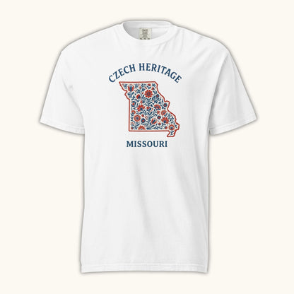 Czech Heritage Missouri T-Shirt – Czech American Folk Art Shirt