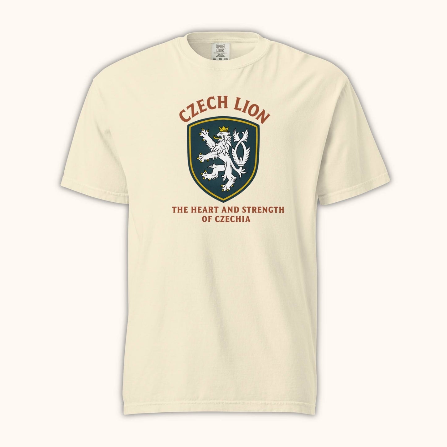 Czech Lion The Heart and Strength of Czechia – Unisex T-Shirt