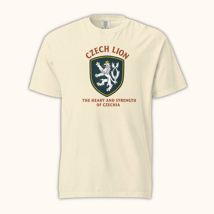 Czech Lion The Heart and Strength of Czechia – Unisex T-Shirt