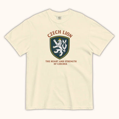 Czech Lion The Heart and Strength of Czechia – Unisex T-Shirt