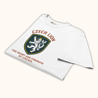 Czech Lion The Heart and Strength of Czechia – Unisex T-Shirt