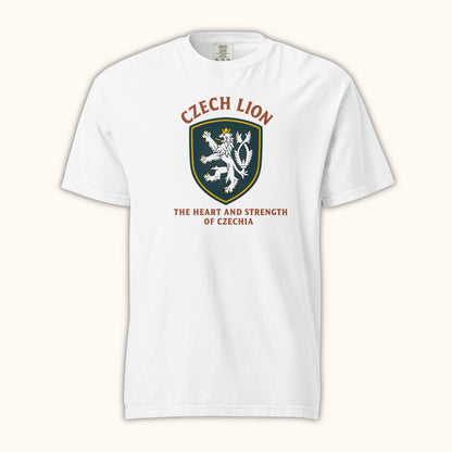 Czech Lion The Heart and Strength of Czechia – Unisex T-Shirt