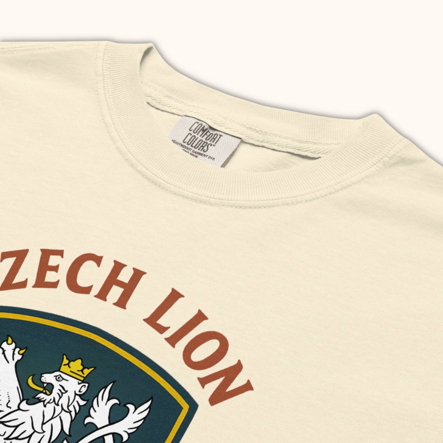 Czech Lion The Heart and Strength of Czechia – Unisex T-Shirt
