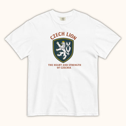 Czech Lion The Heart and Strength of Czechia – Unisex T-Shirt