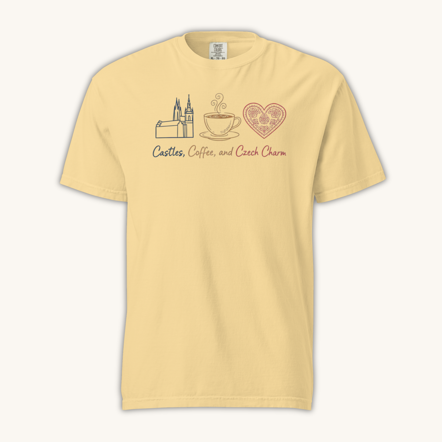 Castles, Coffee, and Czech Charm – Women’s T-Shirt