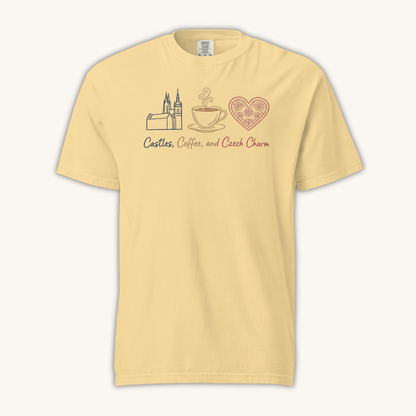 Castles, Coffee, and Czech Charm – Women’s T-Shirt