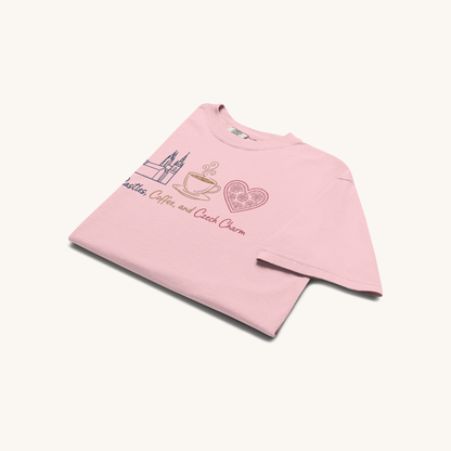 Castles, Coffee, and Czech Charm – Women’s T-Shirt