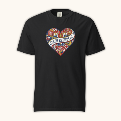 Czech Republic Heart – Women’s T-Shirt