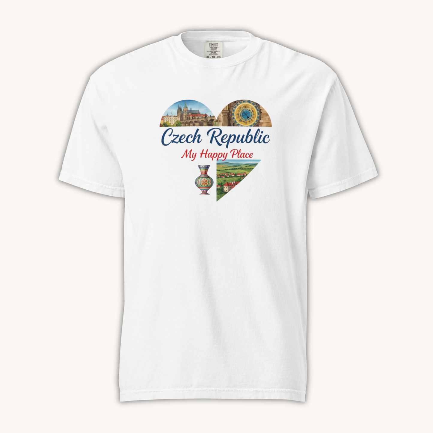 Czech Republic My Happy Place – Women’s T-Shirt