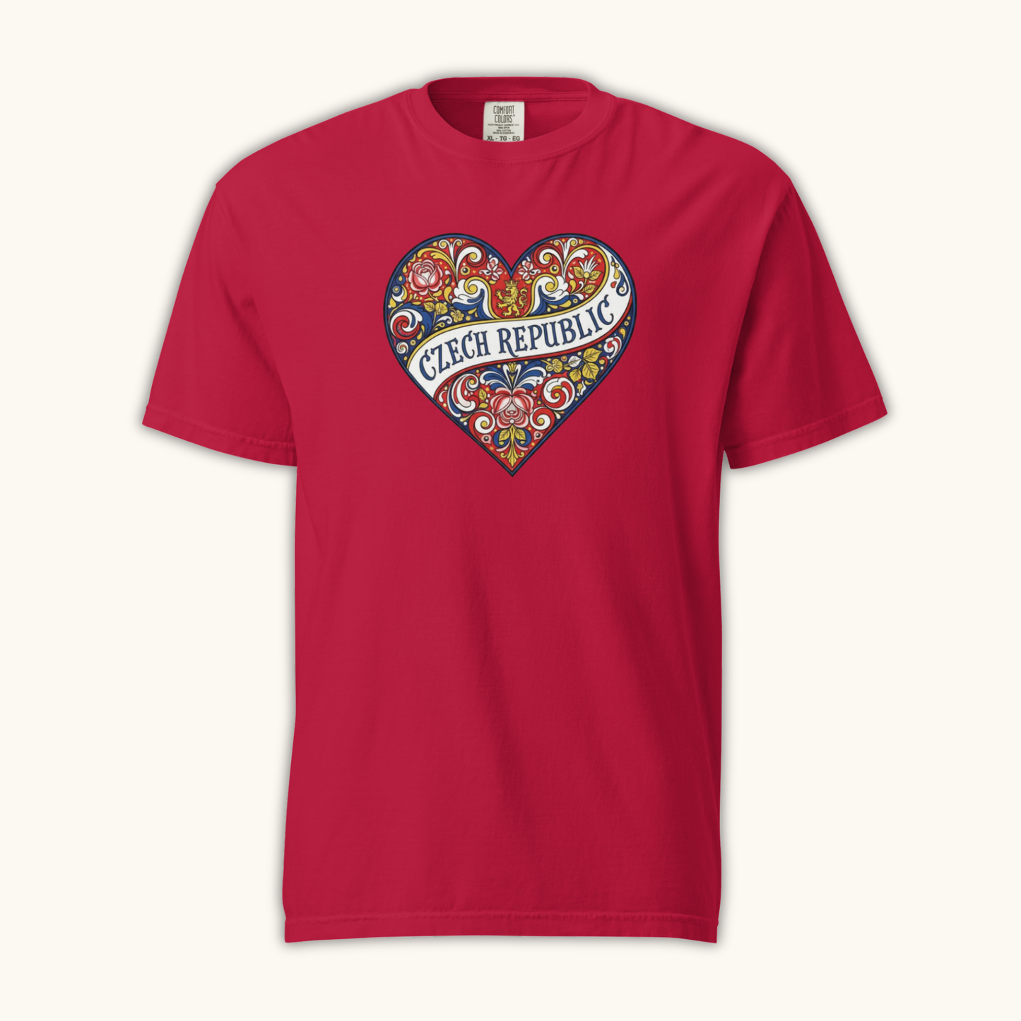 Czech Republic Heart – Women’s T-Shirt