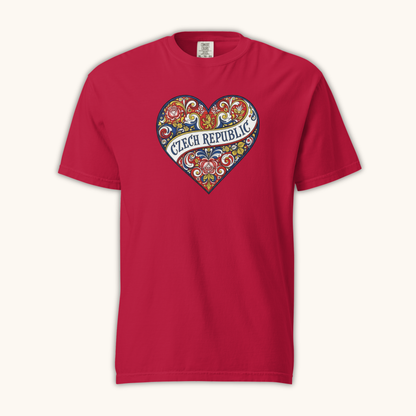 Czech Republic Heart – Women’s T-Shirt