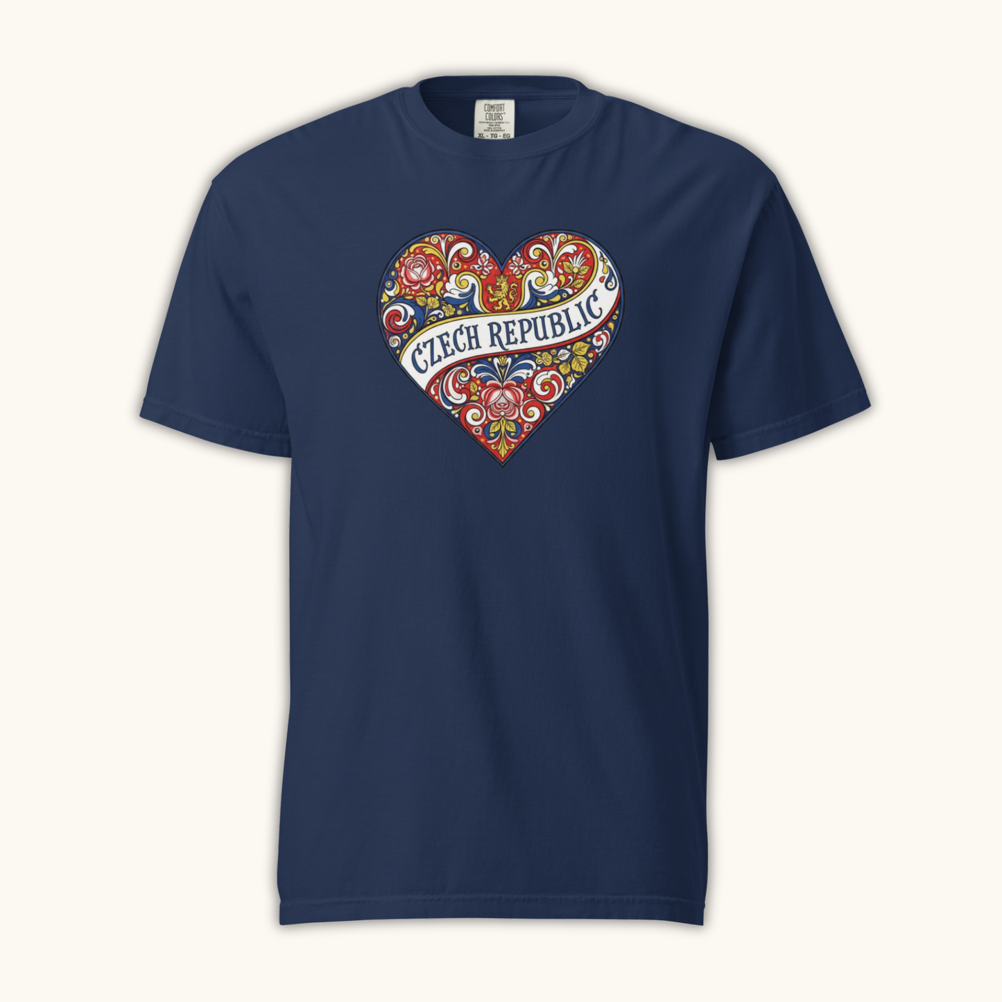 Czech Republic Heart – Women’s T-Shirt