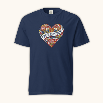 Czech Republic Heart – Women’s T-Shirt
