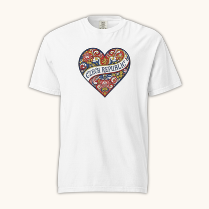 Czech Republic Heart – Women’s T-Shirt