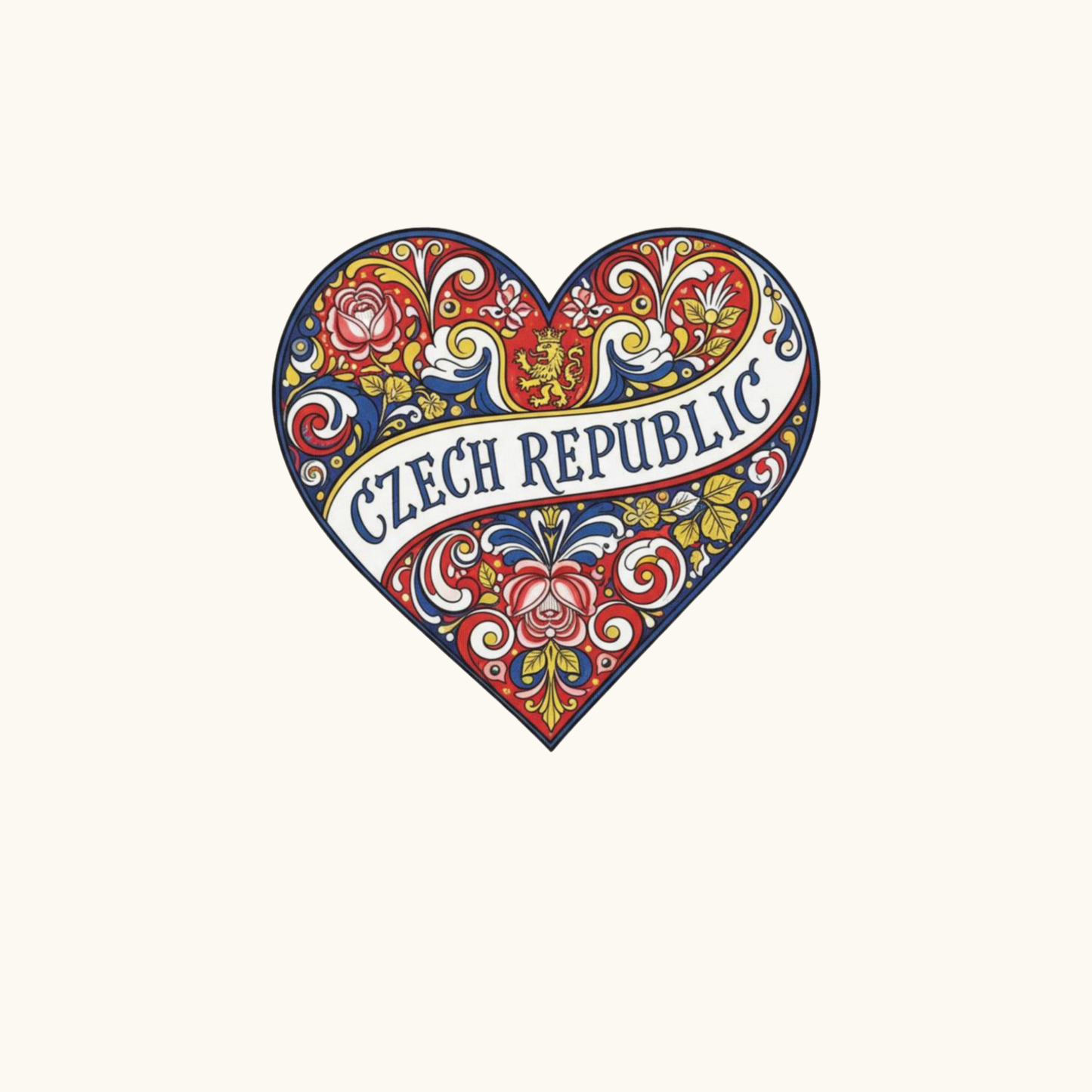 Czech Republic Heart – Women’s T-Shirt