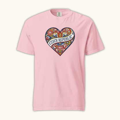 Czech Republic Heart – Women’s T-Shirt