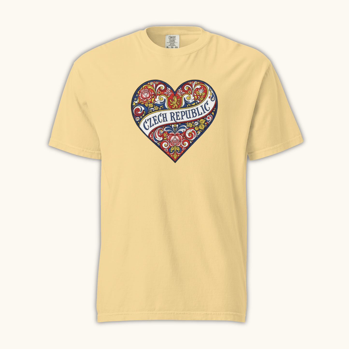 Czech Republic Heart – Women’s T-Shirt