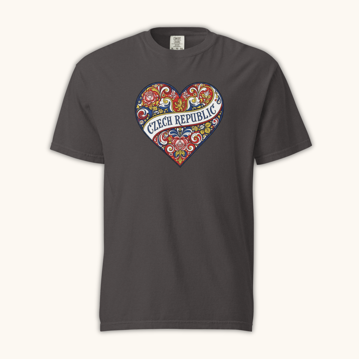 Czech Republic Heart – Women’s T-Shirt