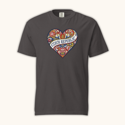 Czech Republic Heart – Women’s T-Shirt